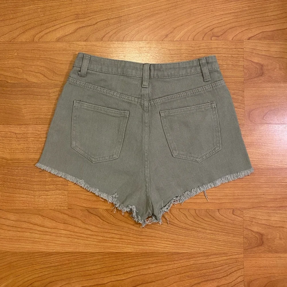 Shein High-Waist Denim Shorts